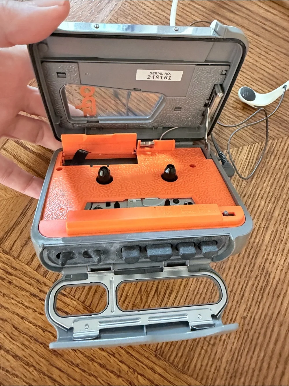 Vintage Sony Sports Walkman Cassette Player with Headphones